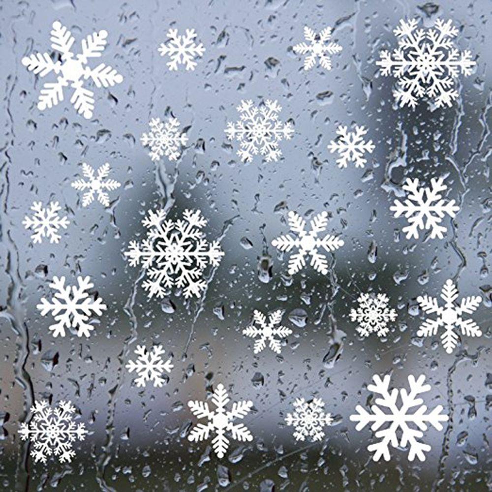 Snowflake Window Decal - 27/38 Stuks Cadeau Xmas Festival Benodigdheden
