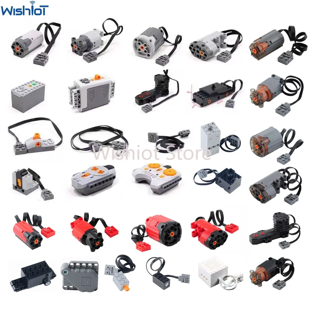 Lego Set Technic - Stroomfuncties Upgrade motor Technische onderdelen MOC