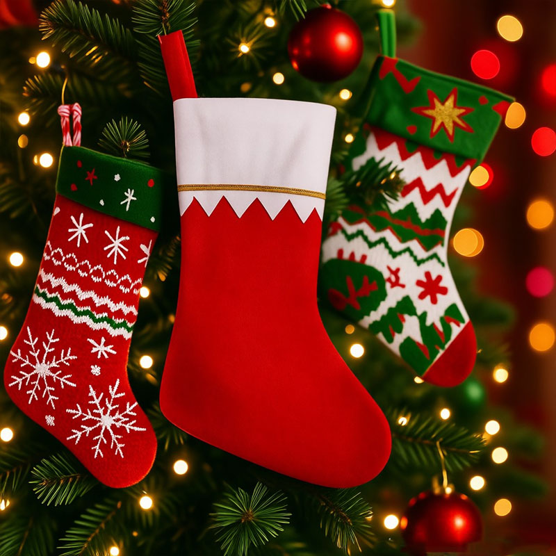Vakantie Kerstsok Open haard H - Christmas Stocking Hanging recensie en prijs