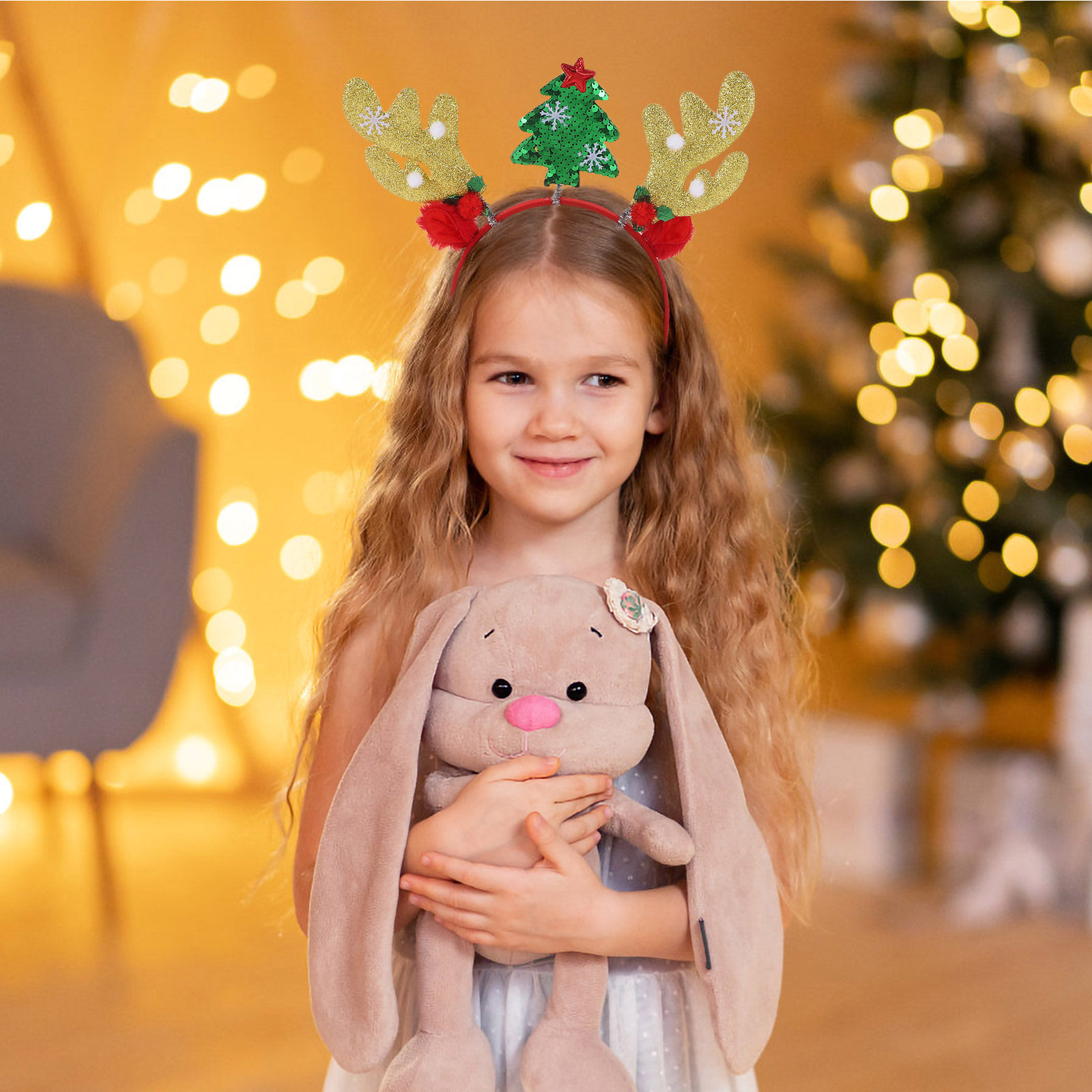 2 stuks schattige rendierhoofd - Reindeer Antlers Headband recensie en prijs
