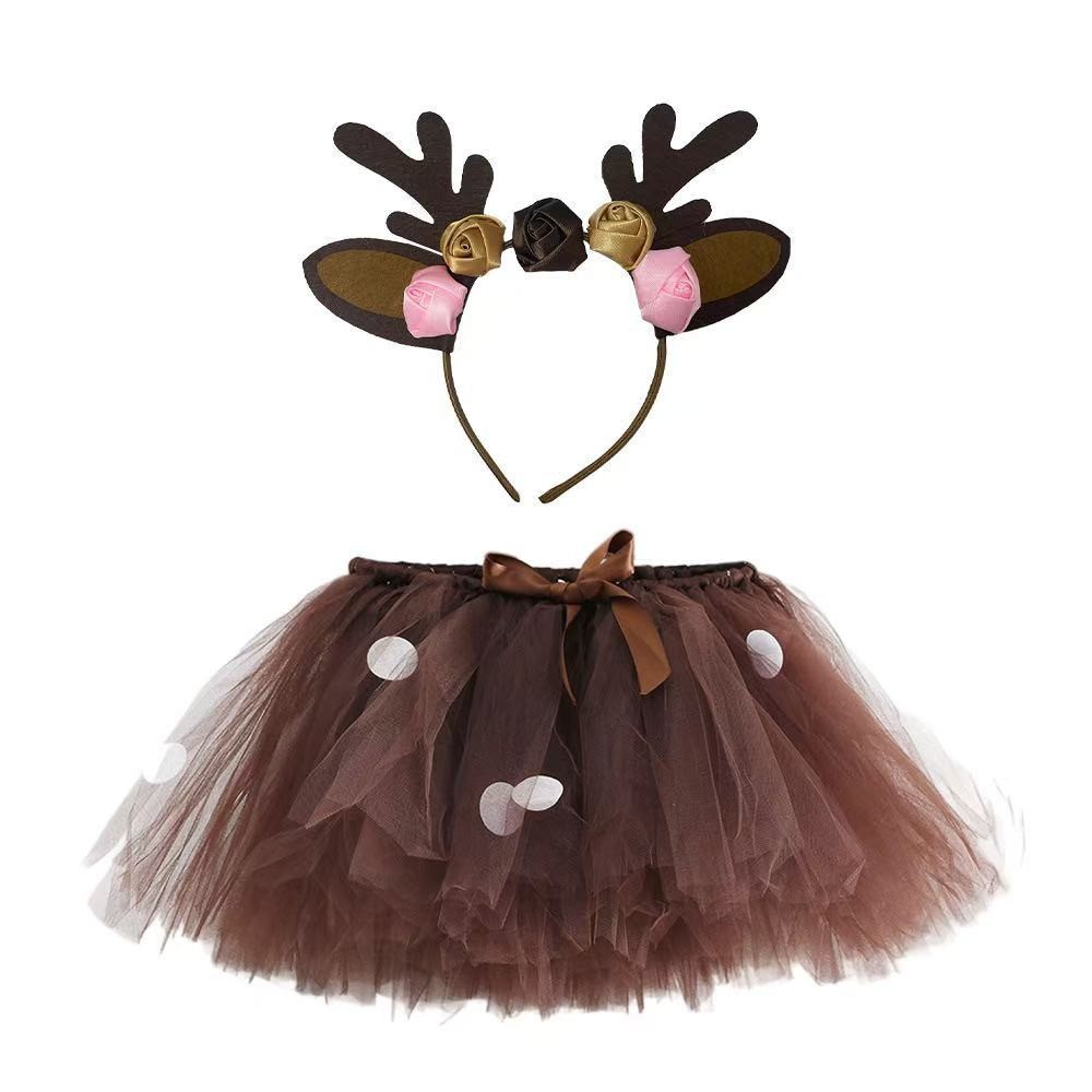 Herten Tutu Rok Pluizige Verja - Reindeer Antlers Headband recensie en prijs