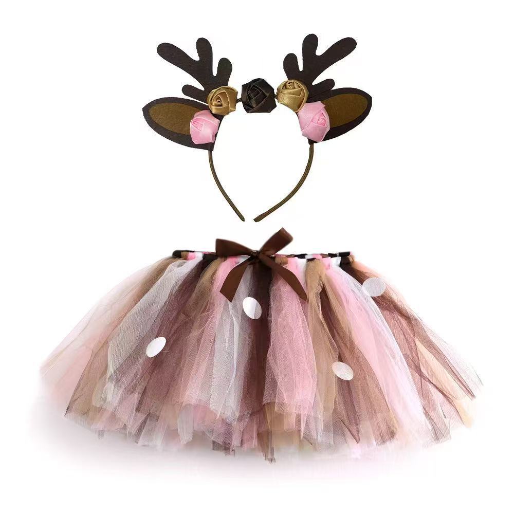 Herten Tutu Rok Pluizige Verja - Reindeer Antlers Headband recensie en prijs