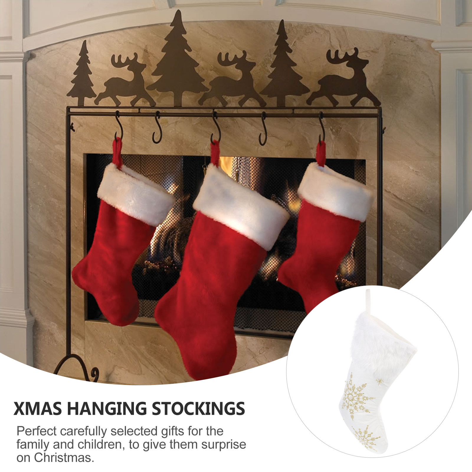 1 Stuks Kerstsok Decoratie Han - Christmas Stocking Hanging recensie en prijs