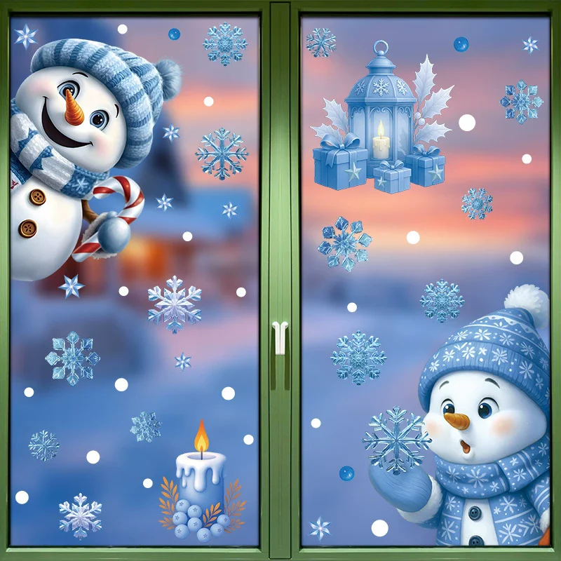 DIY Kerst PVC Raamstickers Sne - Snowflake Window Decal recensie en prijs
