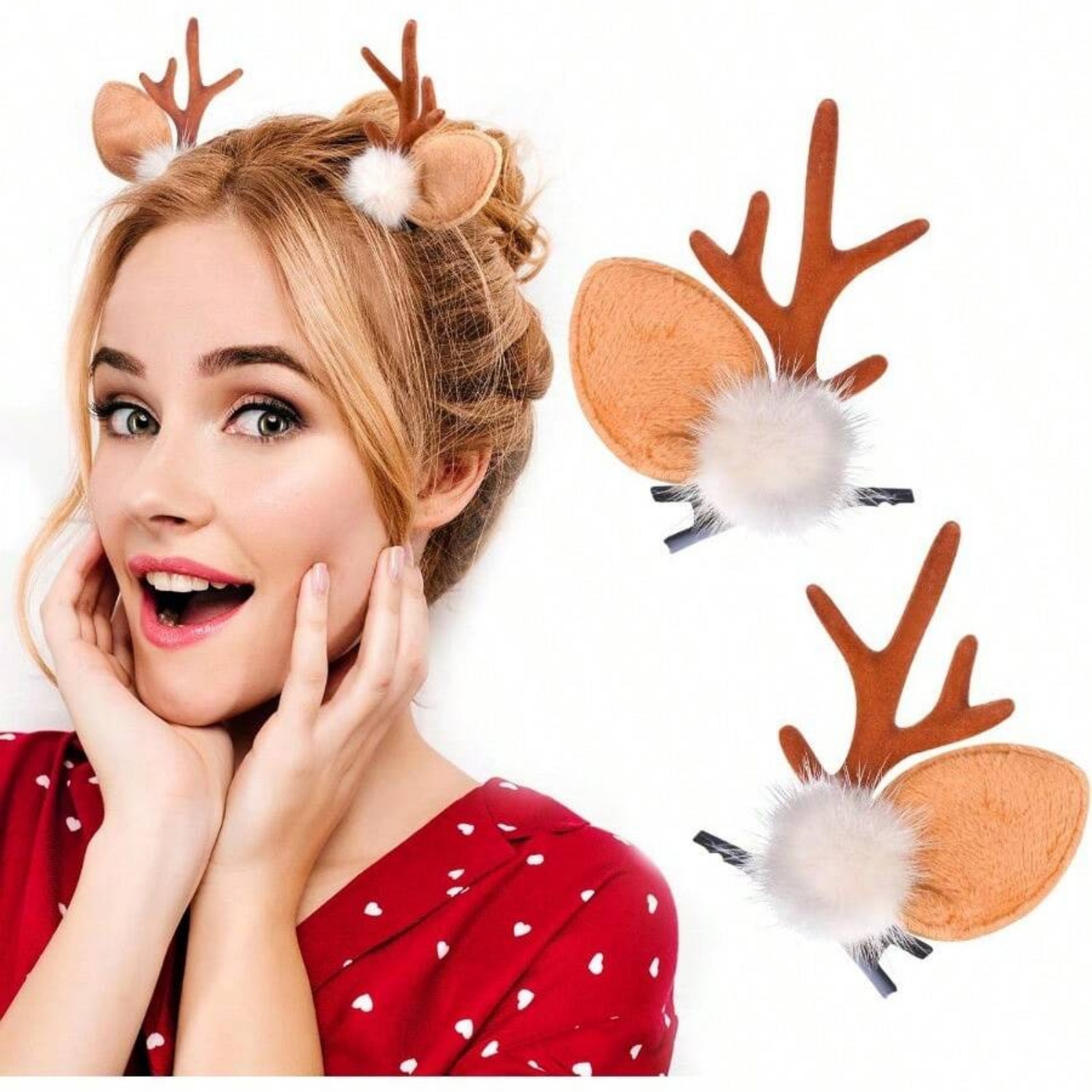 2 Stuks Kerst Rendier Gewei Ha - Reindeer Antlers Headband recensie en prijs