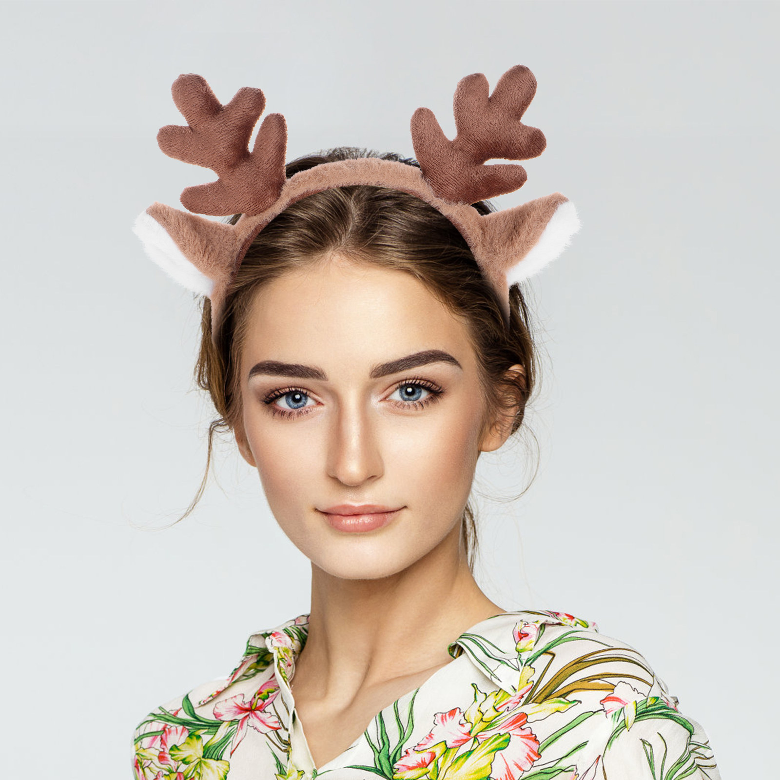 Kersthoofdband met rendiergewe - Reindeer Antlers Headband recensie en prijs